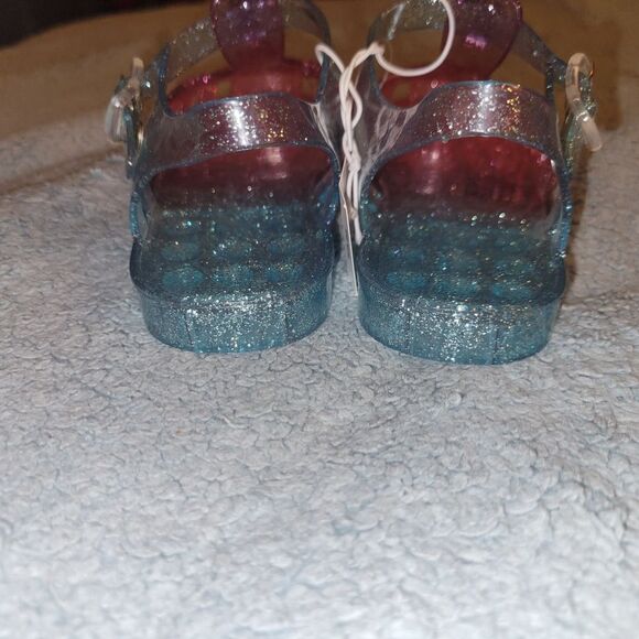 The Children's Place Pink and Blue Glitter Sandals - Picture 5 of 6